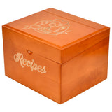 Recipe Box  Gift Set - Maplewood