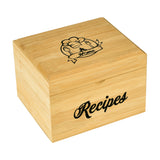 Recipe Box Gift Set - Bamboo