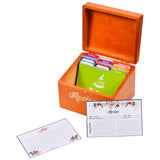 Recipe Box  Gift Set - Maplewood